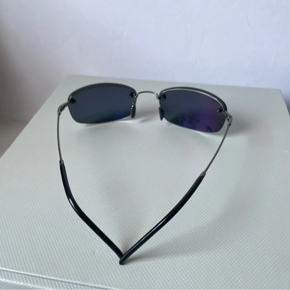 Maui Jim Flexon Polarized Sunglasses Gunmetal MJ350-02 - Picture 7 of 8